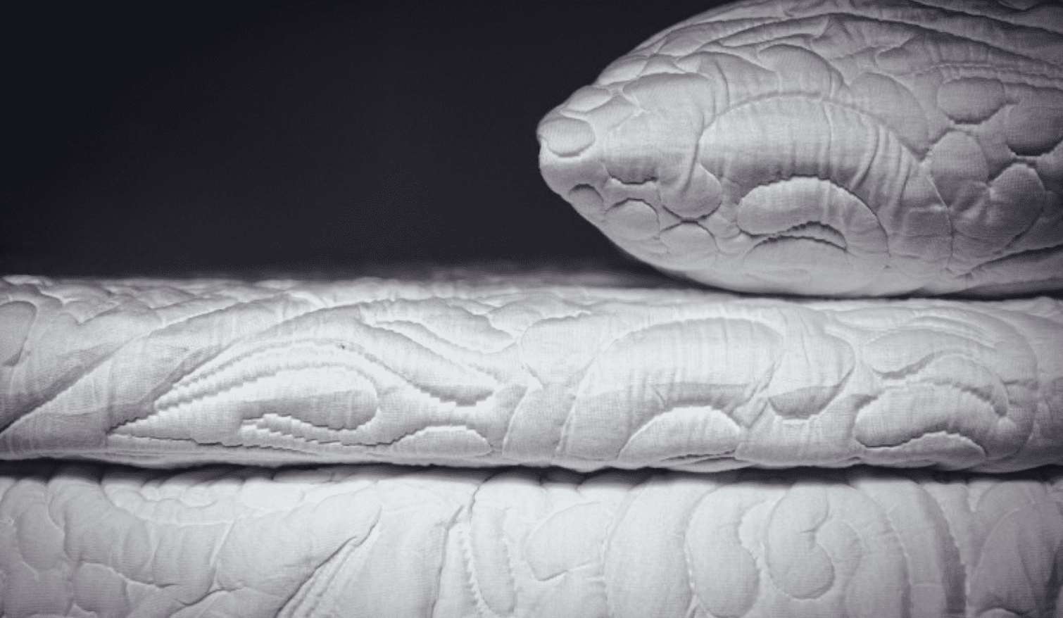 white cot mattress topper from the vermont store