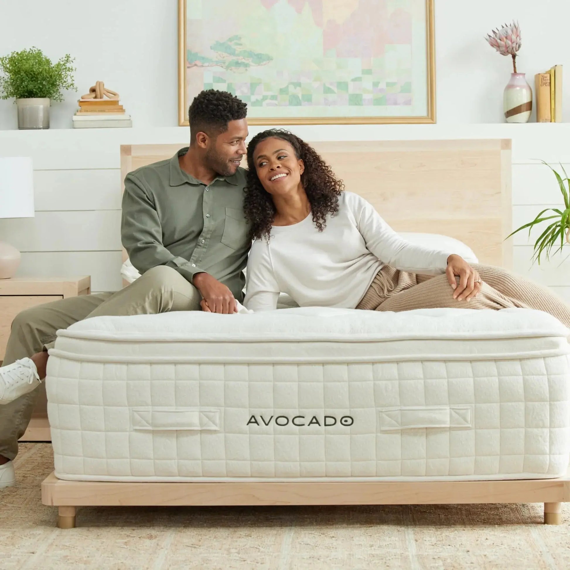 AVOCADO LUXURY ORGANIC MATTRESS | Plush Pillow Top Model Avocado Mattress