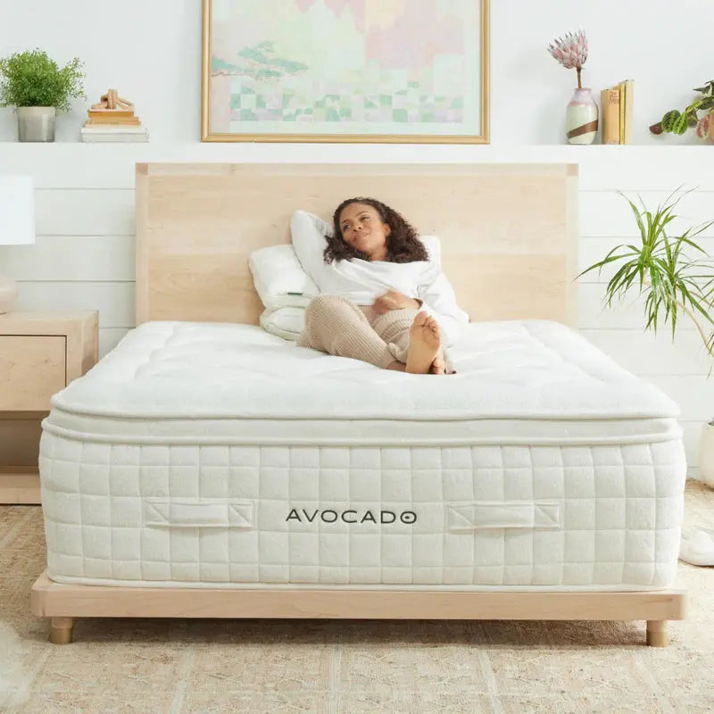 AVOCADO LUXURY ORGANIC MATTRESS | Plush Pillow Top Model Avocado Mattress