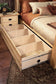 Amish Highlands Queen Arch Storage Bed A-America