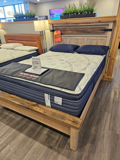 Amish made Maple and reclaimed barnwood, Amish Made Bed frame Vermont Mattress and Bedroom Company