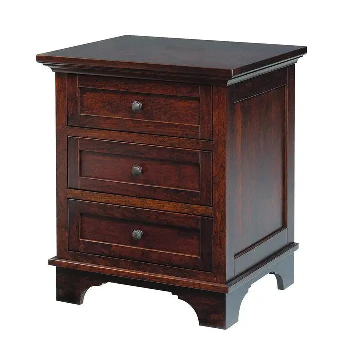 Arlington Three Drawer Nightstand Troyer Ridge