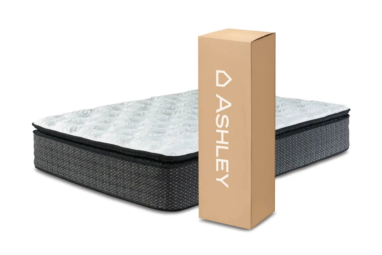 Ashley Sleep Essentials Plush Pillow Top Hybrid Twin Mattress Ashley Sleep