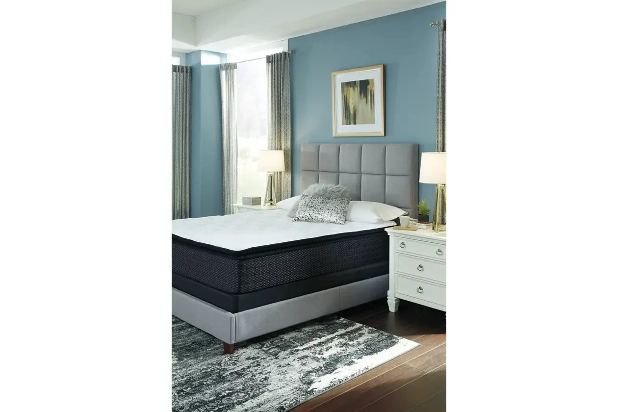 Ashley Sleep Essentials Plush Pillow Top Hybrid Twin Mattress Ashley Sleep