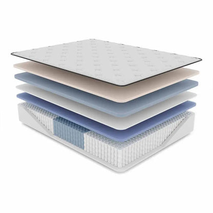 Aspen Cool Latex Hybrid EuroTop 14.5" - Medium Diamond mattress