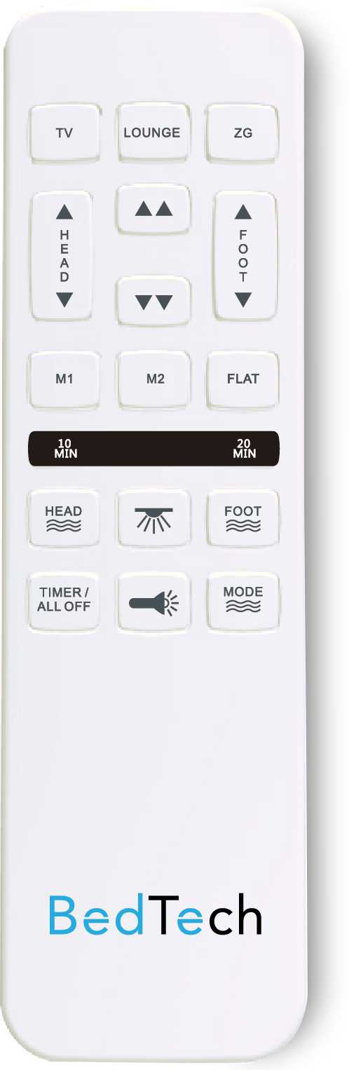 BT3000 ADJUSTABLE FOUNDATION BedTech