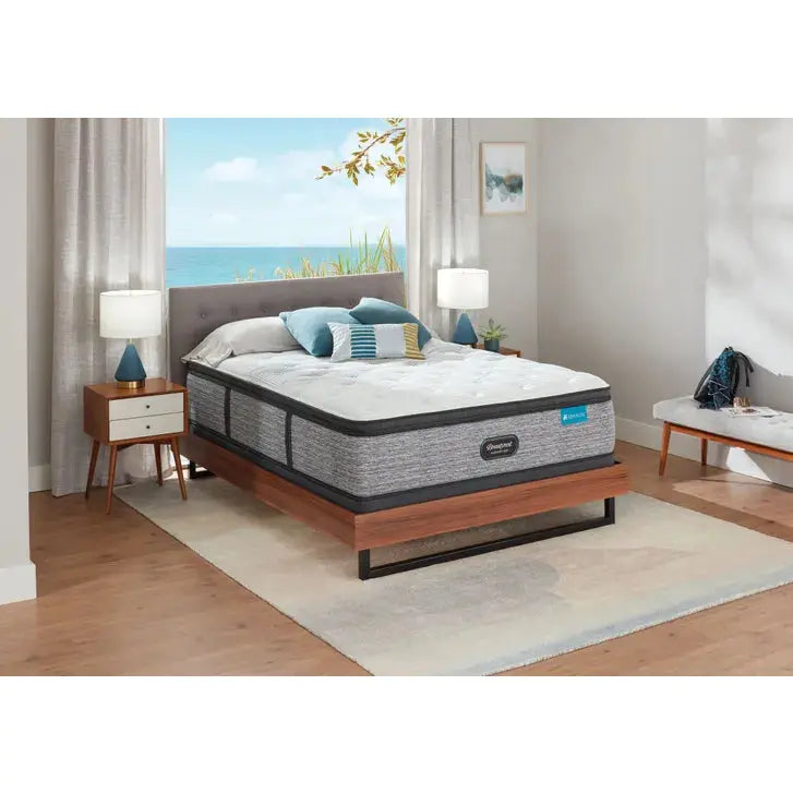 Beautyrest Harmony Lux Carbon Plush Pillow Top 15.75 Inch Mattress Simmons