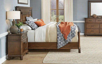 Filson Creek Queen Panel Bed A-America