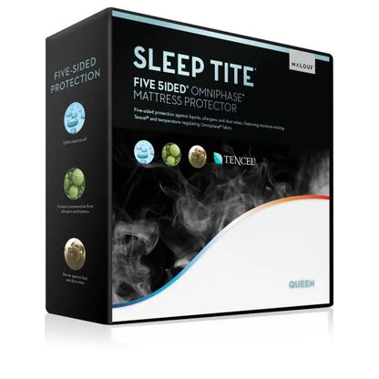 Five 5ided™ Mattress Protector with Tencel™ + Omniphase™ Malouf