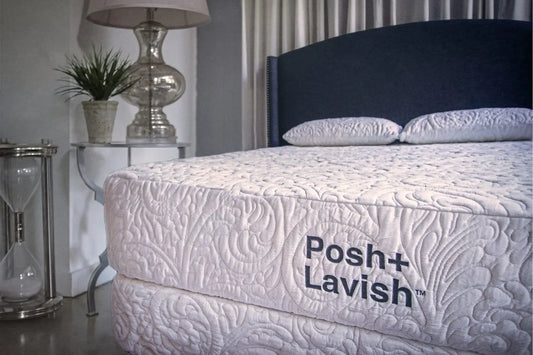 Flux Latex + Memory Foam Mattresses Posh+Lavish