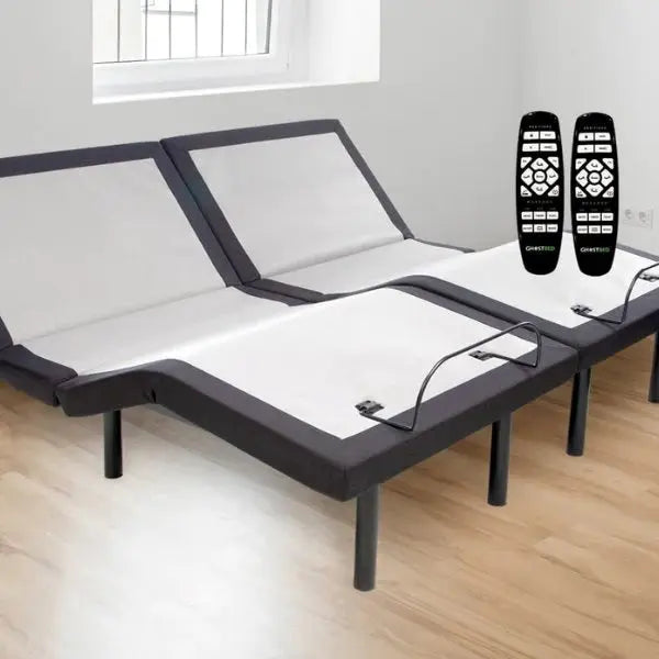 GhostBed Adjustable Base & Bed Frame with Zero Gravity Texan