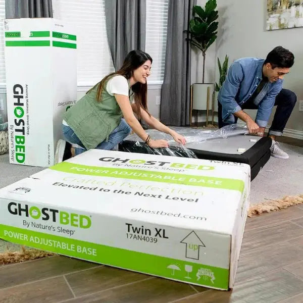 GhostBed Adjustable Base & Bed Frame with Zero Gravity Texan