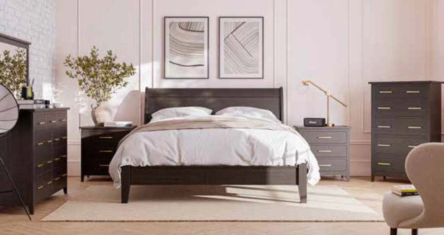 Lakeside Bed with Footboard Storage Troyer Ridge