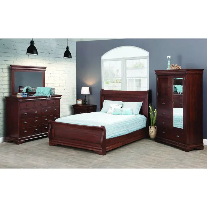 Luxembourg Nightstand with Jewelry Drawer Troyer Ridge