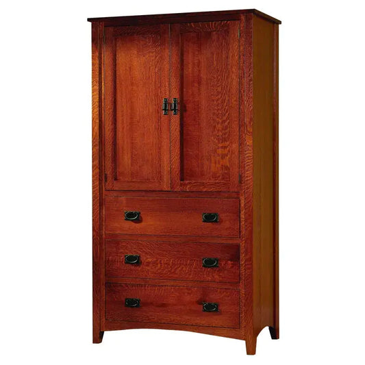 Mission Antique Armoire Troyer Ridge