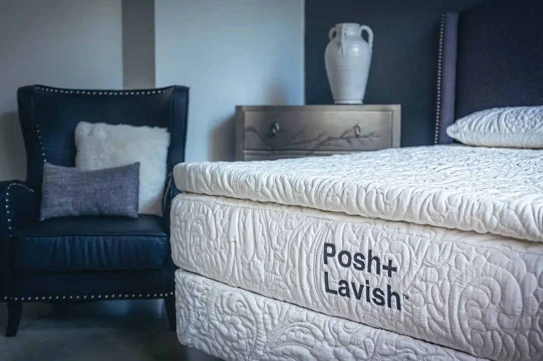 Reawaken True Pillow Top Latex Mattresses Posh+Lavish