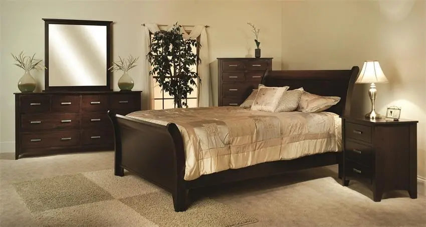 Riverview Mission Bed with low Footboard Troyer Ridge