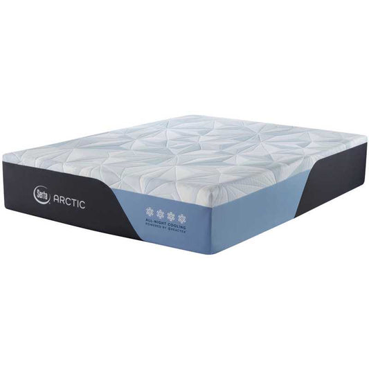 Serta Arctic Plush All Foam 15x better cooling power Mattress Serta