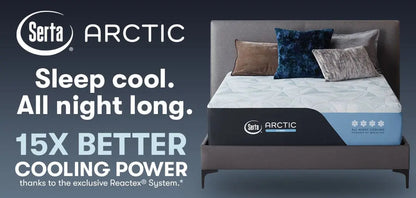 Serta Arctic Premier Plush Hybrid 15x better cooling power Mattress Serta