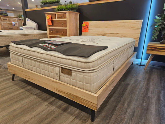 Solid Ambrosia Maple Amish platform bed was $3799 Vermont Mattress and Bedroom Company