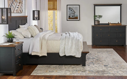 Stormy Ridge Bedroom Cal King Storage Bed A-America