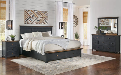 Stormy Ridge Bedroom King Storage Bed A-America