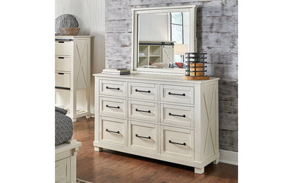 Sun Valley White Dresser A-America