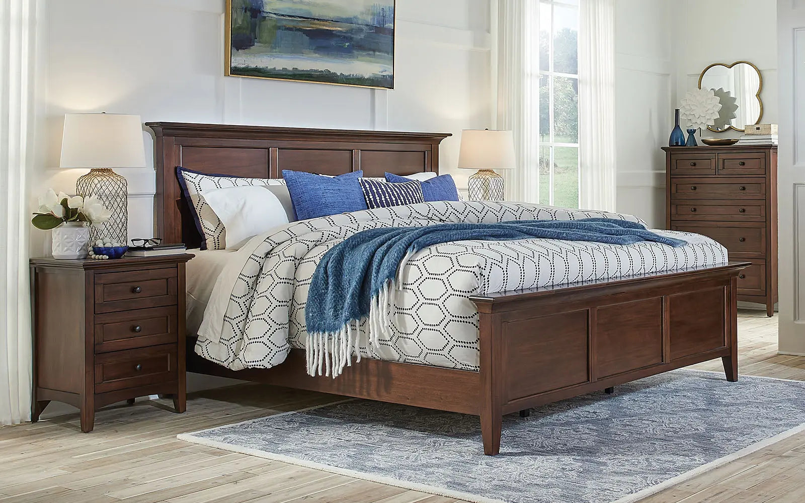 Westlake Cb Cal King Panel Bed A-America