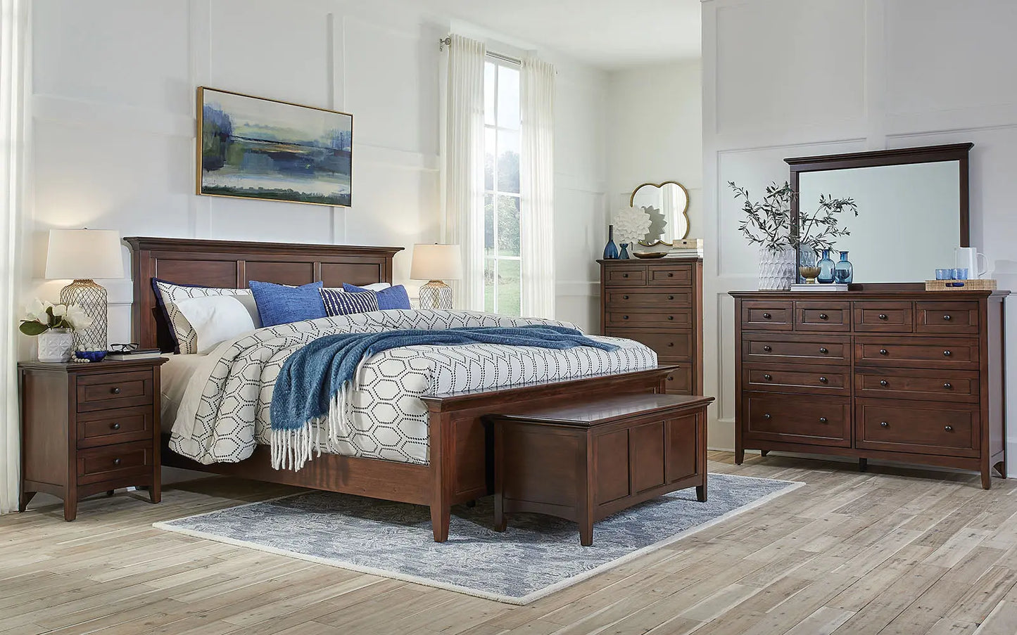 Westlake Cb Cal King Panel Bed A-America