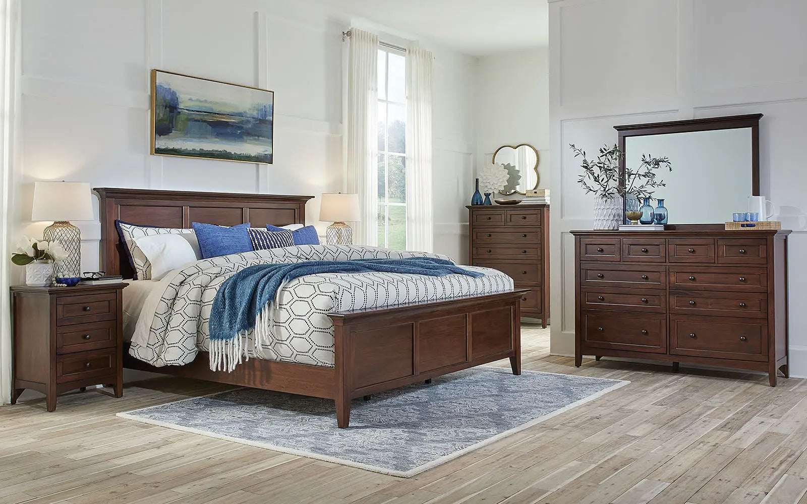 Westlake Cb Cal King Panel Bed A-America