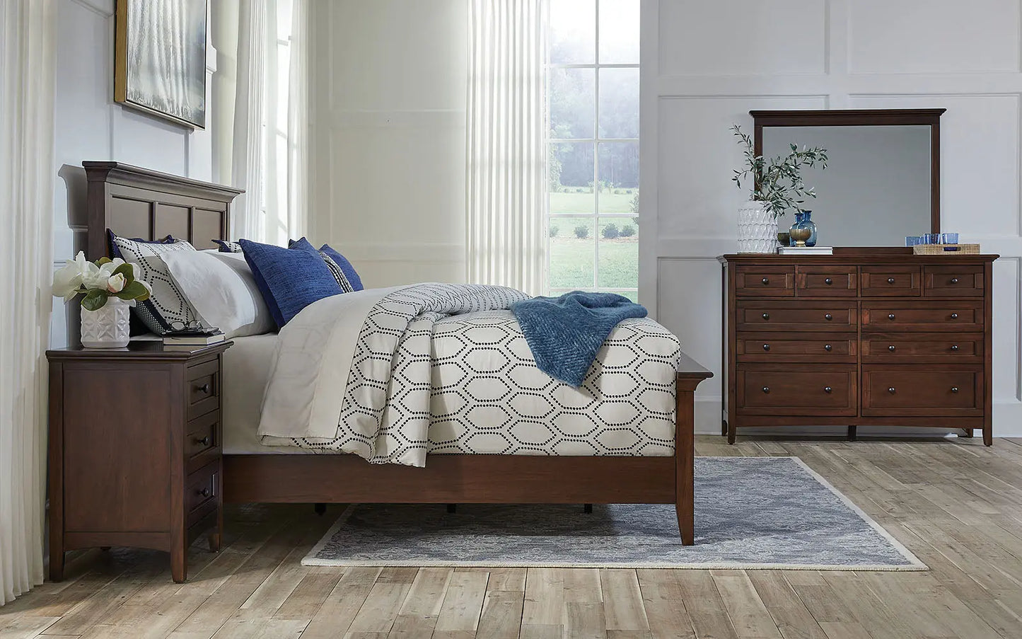 Westlake Cb King Panel Bed A-America