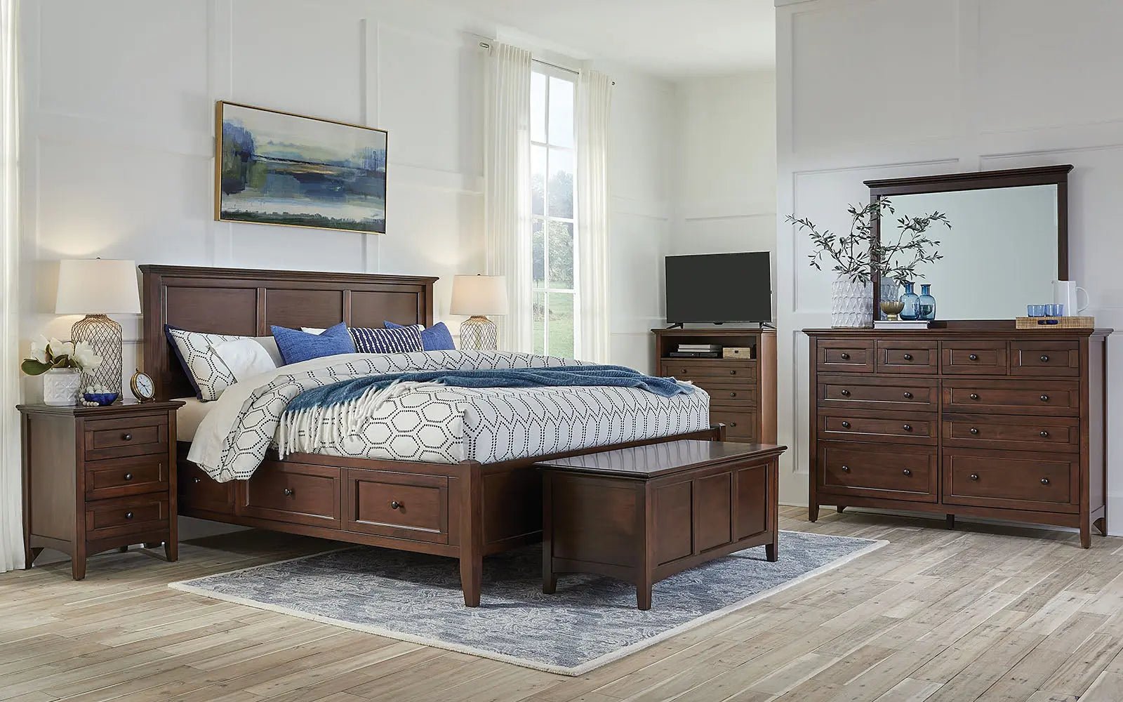 Westlake Cb Queen Storage Bed A-America