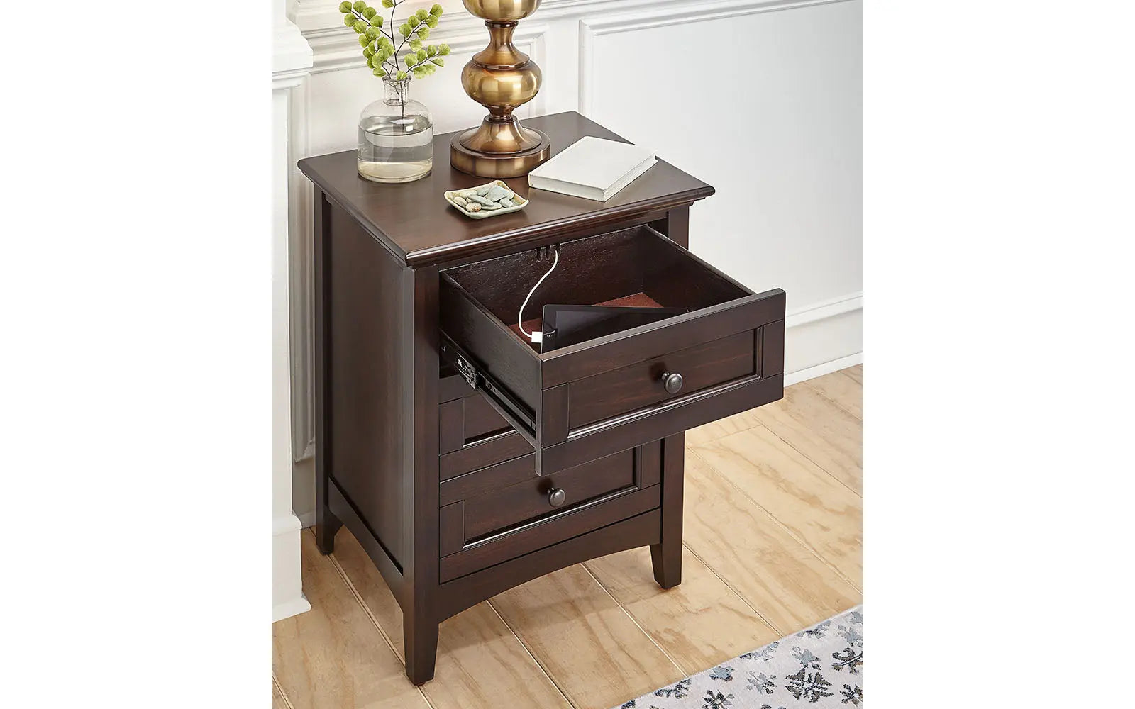 Westlake Dm 3-Drawer Nightstand A-America