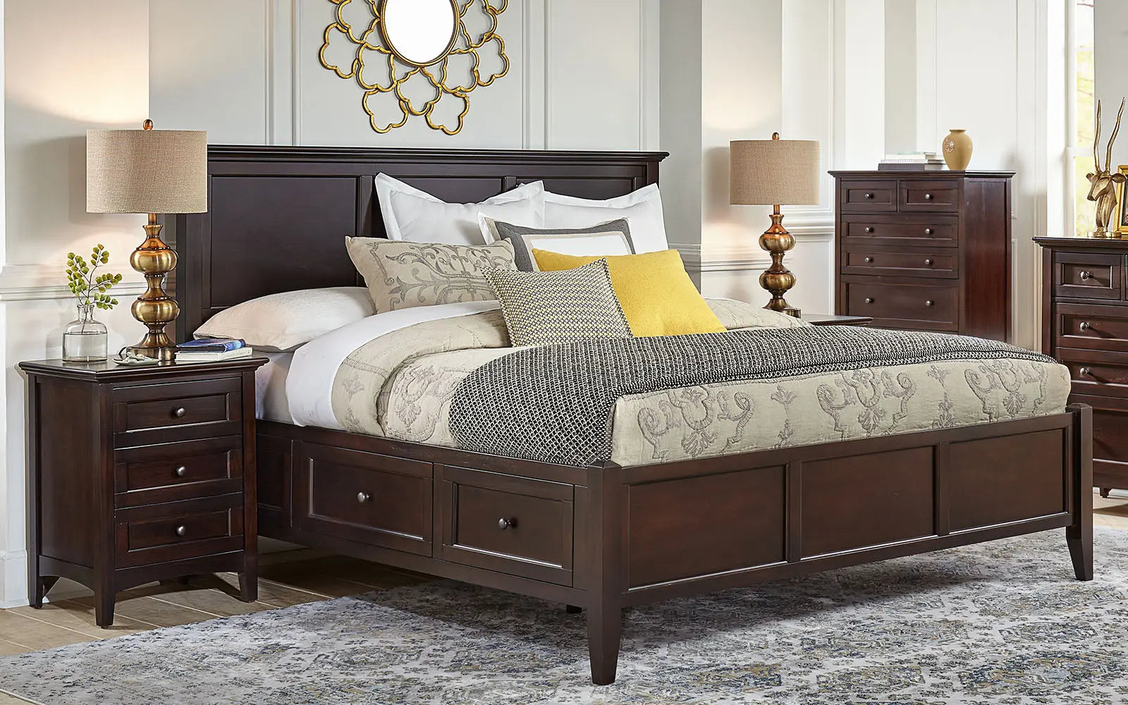 Westlake Dm King Storage Bed A-America